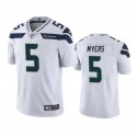 Seattle Seahawks #5 Jason Myers White Vapor Untouchable Limited Stitched Jersey