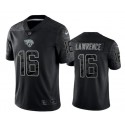 Jacksonville Jaguars #16 Trevor Lawrence Black Reflective Limited Stitched Jersey
