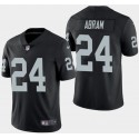 Oakland Raiders #24 Johnathan Abram Black Vapor Limited Stitched Jersey