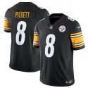 Pittsburgh Steelers #8 Kenny Pickett Black 2023 F.U.S.E. Vapor Untouchable Limited Jersey
