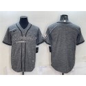Pittsburgh Steelers Blank Gray With Patch Cool Base Stitched Jersey