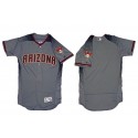 Arizona Diamondbacks Blank Gray Flex Base Stitched Jersey