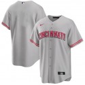 Cincinnati Reds Blank Gray Cool Base Stitched Jersey