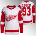 Detroit Red Wings #93 Alex DeBrincat White Stitched Jersey