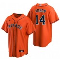 Houston Astros #14 Mauricio Dubón Orange Cool Base Stitched Jersey