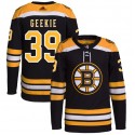 Boston Bruins #39 Morgan Geekie Black Stitched Jersey