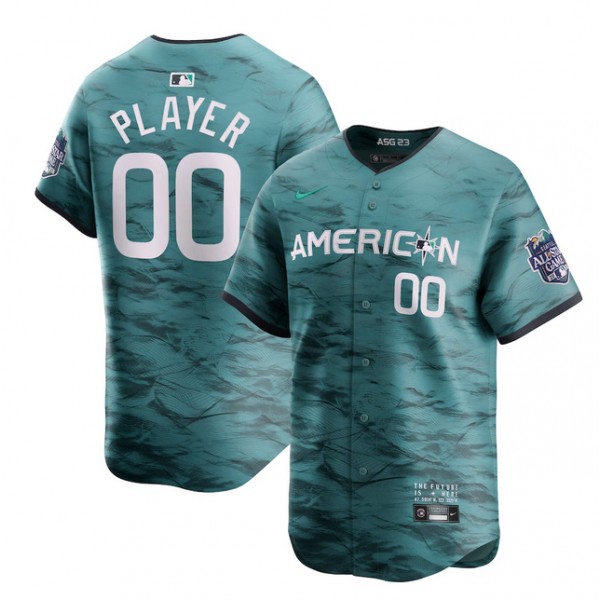 Baltimore Orioles Custom Teal 2023 All-Star Cool Base With Patch Stitched Jersey