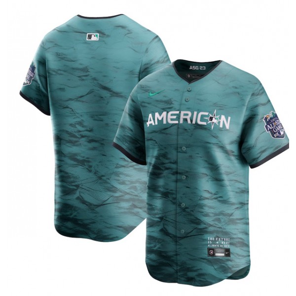 Los Angeles Angels Blank Teal 2023 All-Star Cool Base Stitched Jersey