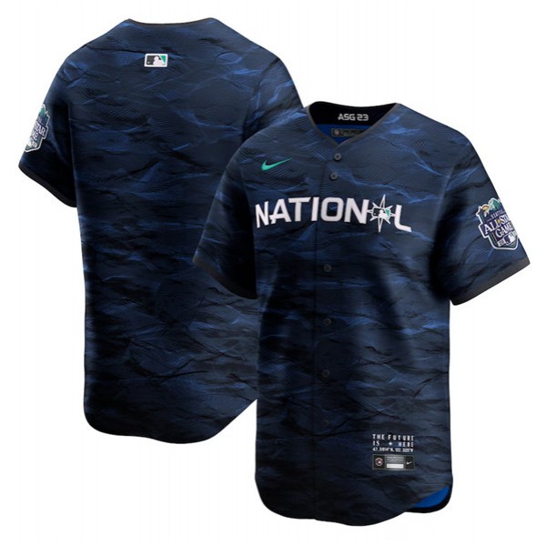 Royal Teal 2023 All-Star Cool Base Stitched Jersey