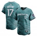 Los Angeles Angels #17 Shohei Ohtani Teal 2023 All-Star Cool Base Stitched Jersey