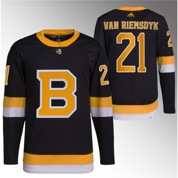 Boston Bruins #21 James Van Riemsdyk Black Home Breakaway Stitched Jersey