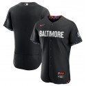 Baltimore Orioles Blank Black 2023 City Connect Flex Base Stitched Jersey