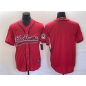 Chicago Blackhawks Blank Red Cool Base Stitched Jersey