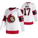 Ottawa Senators #17 Zack MacEwen White Stitched Jersey