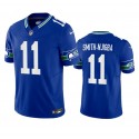 Seattle Seahawks #11 Jaxon Smith-Njigba Royal 2023 F.U.S.E. Vapor Limited Throwback Stitched Jersey