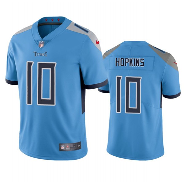 Tennessee Titans #10 DeAndre Hopkins Blue Vapor Untouchable Stitched Jersey