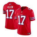 Buffalo Bills #17 Josh Allen Red 2023 F.U.S.E. Vapor Untouchable Limited Stitched Jersey
