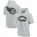 Tennessee Titans Gray Super Soft Fleece Short Sleeve Hoodie