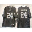 Las Vegas Raiders #24 Charles Woodson Black 2023 F.U.S.E Vapor Untouchable Stitched Jersey