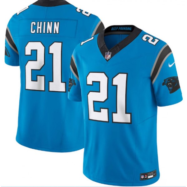 Carolina Panthers #21 Jeremy Chinn Blue 2023 F.U.S.E. Vapor Untouchable Stitched Jersey