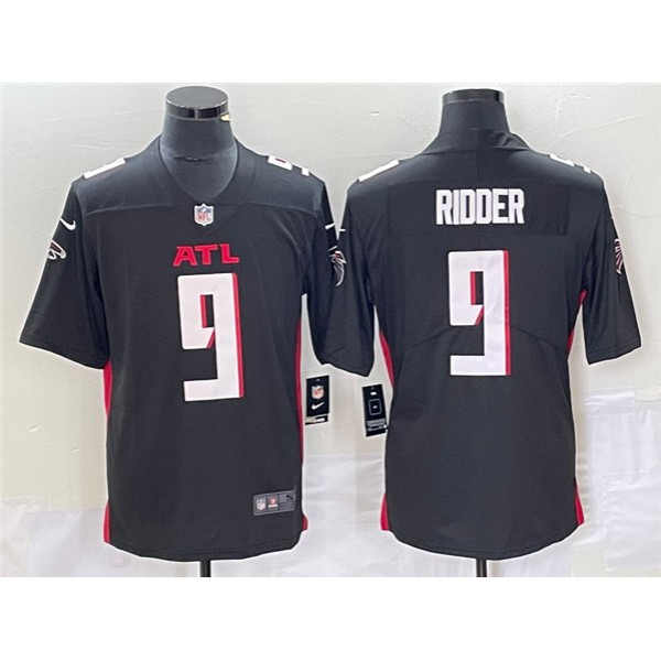Atlanta Falcons #9 Desmond Ridder New Black Vapor Untouchable Limited Stitched Jersey