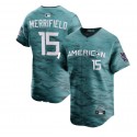 Toronto Blue Jays #15 Whit Merrifield Teal 2023 All-Star Cool Base Stitched Jersey
