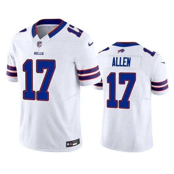 Buffalo Bills #17 Josh Allen White 2023 F.U.S.E. Vapor Untouchable Limited Stitched Jersey