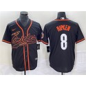 Baltimore Orioles #8 Cal Ripken Jr. Black City Connect Cool Base Stitched Jersey