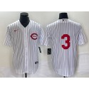 Cincinnati Reds #3 Scooter Gennett White Field Of Dreams Stitched Jersey