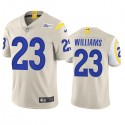 Los Angeles Rams #23 Kyren Williams Bone Vapor Limited Stitched Jersey