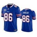 Buffalo Bills #86 Dalton Kincaid Blue 2023 F.U.S.E. Prem1ere Patch Vapor Untouchable Stitched Jersey