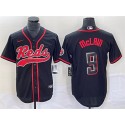 Cincinnati Reds #9 Matt McLain Black Cool Base Stitched Jersey