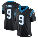 Carolina Panthers #9 Bryce Young Black 2023 F.U.S.E. Vapor Untouchable Stitched Jersey