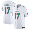 Miami Dolphins #17 Jaylen Waddle White 2023 F.U.S.E Vapor Limited Stitched Jersey
