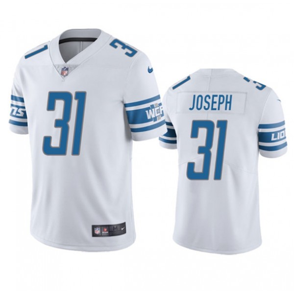 Detroit Lions #31 Kerby Joseph White Vapor Untouchable Limited Stitched Jersey