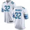 Detroit Lions #32 Brian Branch White Stitched Game Jersey