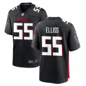Atlanta Falcons #55 Kaden Elliss Black Stitched Game Jersey