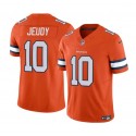 Denver Broncos #10 Jerry Jeudy Orange 2023 F.U.S.E. Vapor Untouchable Stitched Jersey