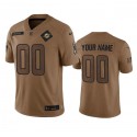 Las Vegas Raiders #10 Jimmy Garoppolo 2023 Brown Salute To Service Limited Stitched Jersey
