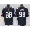 Las Vegas Raiders #98 Maxx Crosby Black Mexico Vapor Limited Stitched Jersey