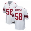 New York Giants #58 Bobby Okereke White Stitched Game Jersey