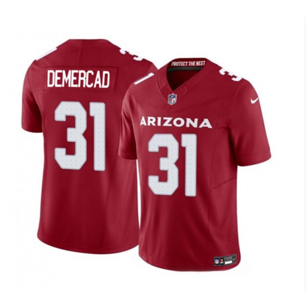 Arizona Cardinals #31 Emari Demercado Red 2023 F.U.S.E. Vapor Untouchable Limited Stitched Jersey