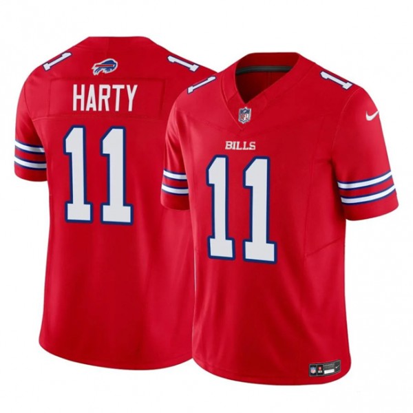 Buffalo Bills #11 Deonte Harty Red 2023 F.U.S.E. Vapor Untouchable Limited Stitched Jersey