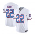 Tennessee Titans #22 Derrick Henry White 2023 F.U.S.E. Vapor Limited Throwback Stitched Jersey