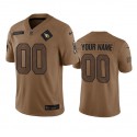 Arizona Cardinals Custom 2023 Brown Salute To Service Limited Stitched Jersey
