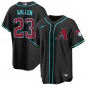 Arizona Diamondbacks #23 Zac Gallen Black 2024 Cool Base Stitched Jersey