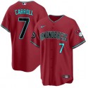 Arizona Diamondbacks #7 Corbin Carroll Red 2024 Cool Base Stitched Jersey