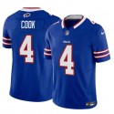 Buffalo Bills #4 James Cook Blue 2023 F.U.S.E. Vapor Untouchable Limited Stitched Jersey