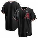 Arizona Diamondbacks Blank Black 2023 World Series Cool Base Stitched Jersey
