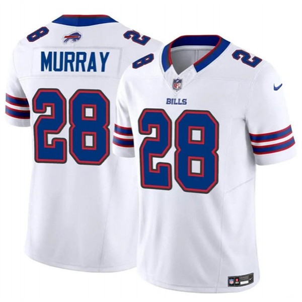 Buffalo Bills #28 Latavius Murray White 2023 F.U.S.E. Vapor Untouchable Limited Stitched Jersey